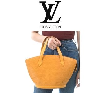 LOUIS VUITTON 🌻 SAINT-JACQUES Epi Shooping
 tote